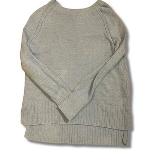 Old Navy Blue Crew Neck Sweater with Textured Knit